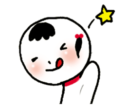 lovely kokeshi2 sticker #6429875