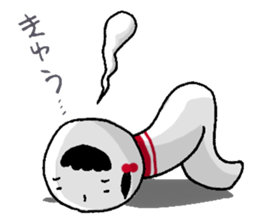 lovely kokeshi2 sticker #6429876