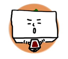 Daily life of Tofu English ver. sticker #6430128