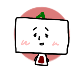 Daily life of Tofu English ver. sticker #6430129