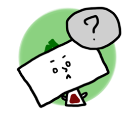 Daily life of Tofu English ver. sticker #6430131