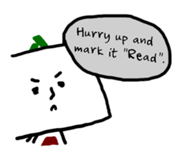 Daily life of Tofu English ver. sticker #6430144