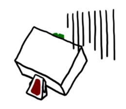 Daily life of Tofu English ver. sticker #6430146