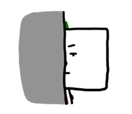 Daily life of Tofu English ver. sticker #6430154