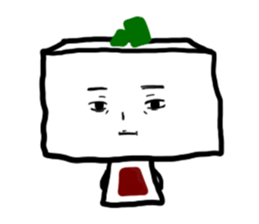 Daily life of Tofu English ver. sticker #6430156