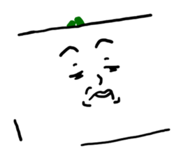 Daily life of Tofu English ver. sticker #6430159