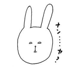 What's that?! White Rabbit sticker #6430229