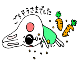 Hiroto of rabbit and YT cat sticker #6430276