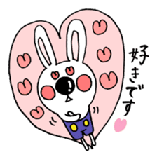 Hiroto of rabbit and YT cat sticker #6430278