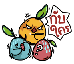 Jik Jik (Orange Chicky) sticker #6430484