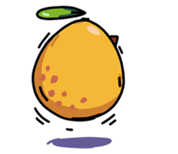 Jik Jik (Orange Chicky) sticker #6430517