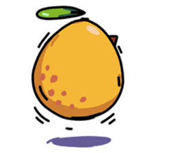 Jik Jik (Orange Chicky) sticker #6430517
