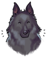 Dog stickers; Belgian Groenendael sticker #6430645