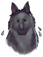 Dog stickers; Belgian Groenendael sticker #6430663