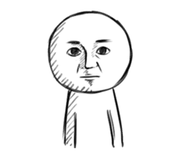 Mr. Serious Face English ver. sticker #6431320