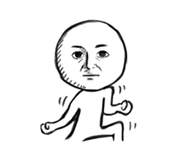 Mr. Serious Face English ver. sticker #6431327