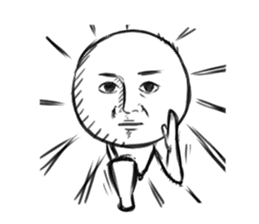 Mr. Serious Face English ver. sticker #6431328