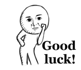 Mr. Serious Face English ver. sticker #6431330