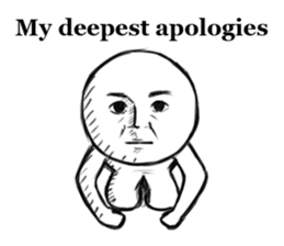 Mr. Serious Face English ver. sticker #6431334