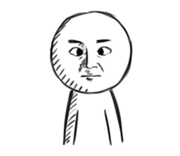 Mr. Serious Face English ver. sticker #6431337