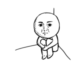 Mr. Serious Face English ver. sticker #6431351