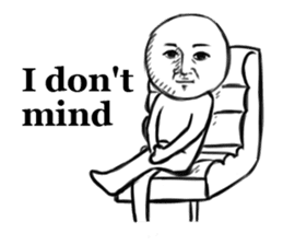 Mr. Serious Face English ver. sticker #6431352