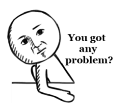 Mr. Serious Face English ver. sticker #6431353