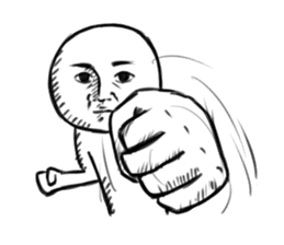 Mr. Serious Face English ver. sticker #6431354