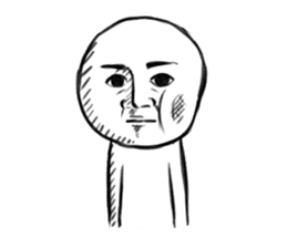 Mr. Serious Face English ver. sticker #6431355