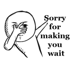 Mr. Serious Face English ver. sticker #6431357