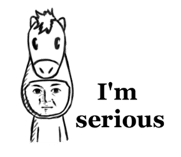 Mr. Serious Face English ver. sticker #6431358