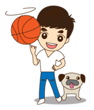 Go-Nana Cute Couple in Love sticker #6431548