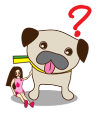 Go-Nana Cute Couple in Love sticker #6431558