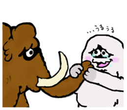 The yeti family 2 sticker #6431851