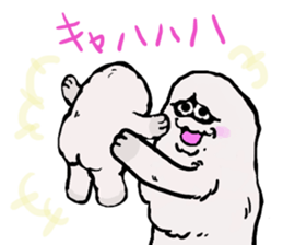 The yeti family 2 sticker #6431853