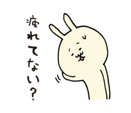 Positive praise rabbit sticker #6432214