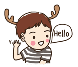 SIRI is a deer sticker #6432520