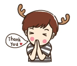 SIRI is a deer sticker #6432523