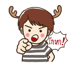 SIRI is a deer sticker #6432526