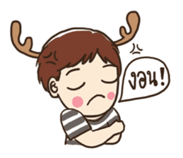 SIRI is a deer sticker #6432528