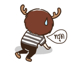 SIRI is a deer sticker #6432530
