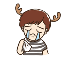 SIRI is a deer sticker #6432538