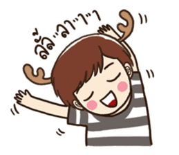 SIRI is a deer sticker #6432542