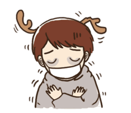 SIRI is a deer sticker #6432549