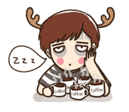 SIRI is a deer sticker #6432550