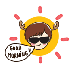 SIRI is a deer sticker #6432552