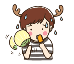 SIRI is a deer sticker #6432555