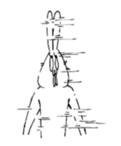 USAGI like human sticker #6432657