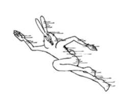 USAGI like human sticker #6432658