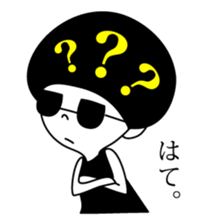 Girl with sunglasses sticker #6433817